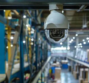 how to install cameras in a large factory