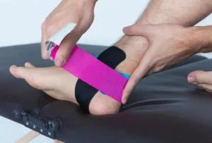 How to strap an ankle