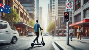 Why is scooters in Australia set to 25kmh