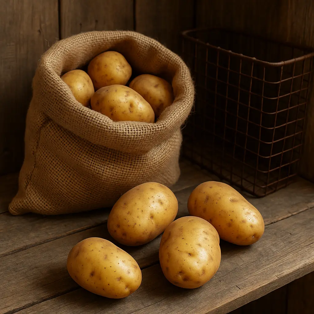How to store potatoes