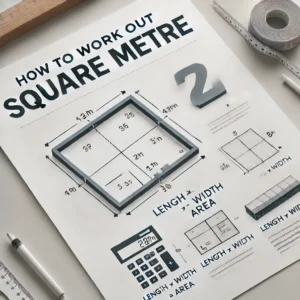 How to work out square metre