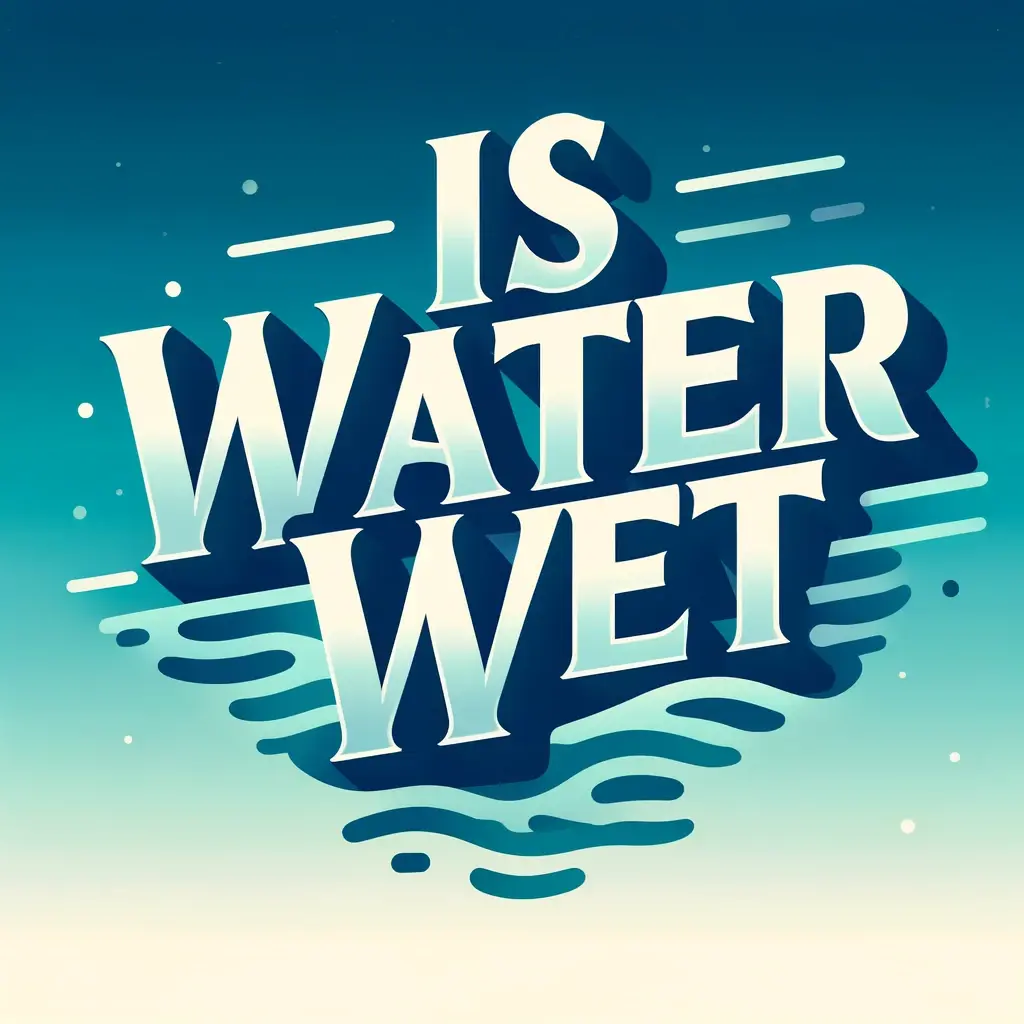 Is water wet