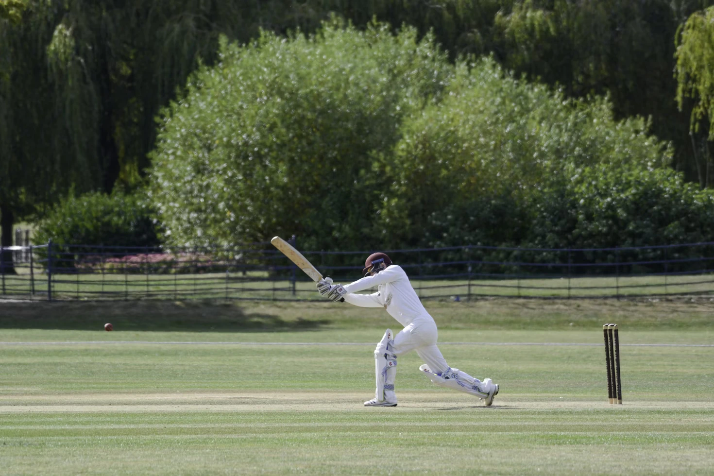 How long is a cricket pitch