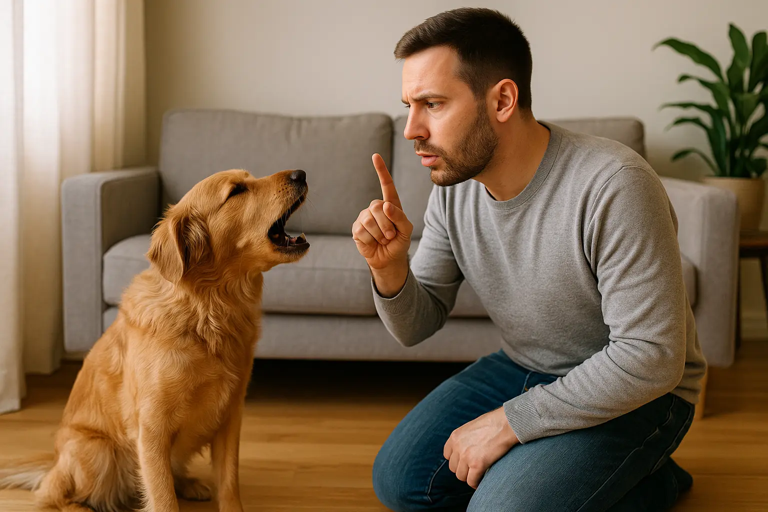 How to stop dog barking in seconds