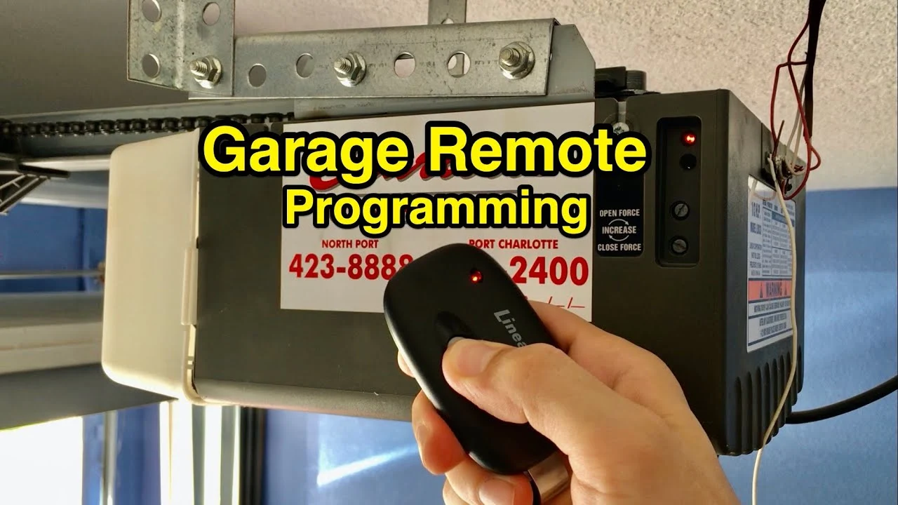How to program garage remote