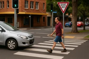Do you have to stop for pedestrians