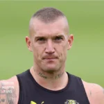 Who is Dustin Martin partner in 2026